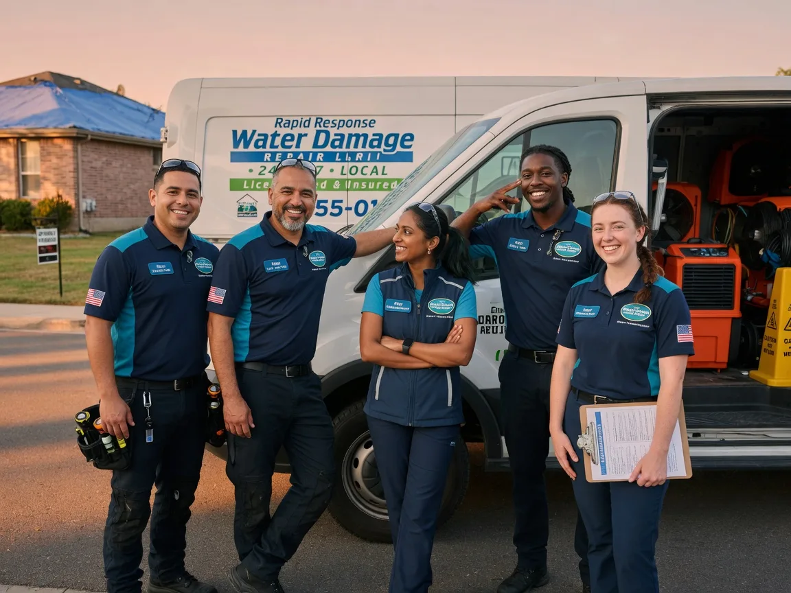Water Damage Restoration company in Mcfaddin, TX